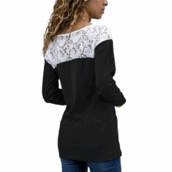 Sous-Pull Dentelle Manche Longue -Universdentelle Sous PullDentelleMancheLongue 3