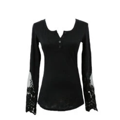 T-Shirt Manche Longue Dentelle -Universdentelle T ShirtMancheLongueDentelle 4