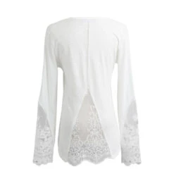 T-Shirt Manche Longue Dentelle -Universdentelle T ShirtMancheLongueDentelle 5