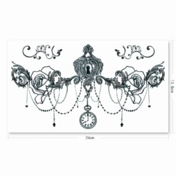 Tatoo Dentelle Horloge