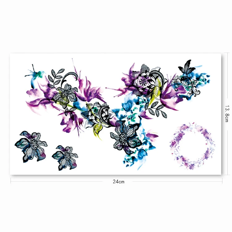 Tatouage Dentelle Fleur 1 Tatouage Dentelle Fleur