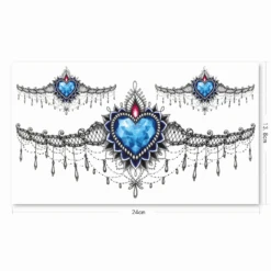 Tatouage Diamant Dentelle