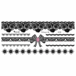 Tatouage Jarretière Dentelle