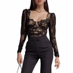 Top Décolleté Dentelle -Universdentelle TopDecolleteDentelle 1