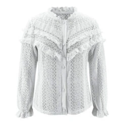 Top Dentelle Blanche