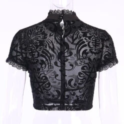 Top Dentelle Manche Courte -Universdentelle TopDentelleMancheCourte 3