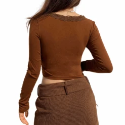 Top Dentelle Manche Longue -Universdentelle TopDentelleMancheLongue 1