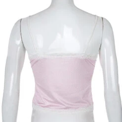 Top Dentelle Rose Pâle -Universdentelle TopDentelleRosePale 2