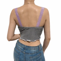 Top Dentelle Velours -Universdentelle TopDentelleVelours 1