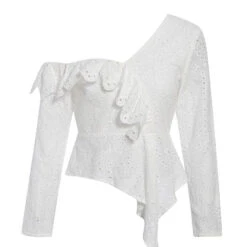 Top Épaule Dénudée Dentelle