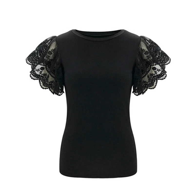 Top Manche Dentelle 5 Top Manche Dentelle – Image 5