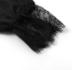 Top Noir Dentelle -Universdentelle TopNoirDentelle 1