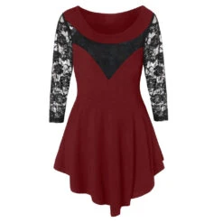 Tunique Dentelle Grande Taille -Universdentelle TuniqueDentelleGrandeTaille 3