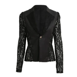 Veste Blazer Dentelle -Universdentelle VesteBlazerDentelle 3