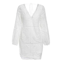 Robe Dentelle Blanche Bohème